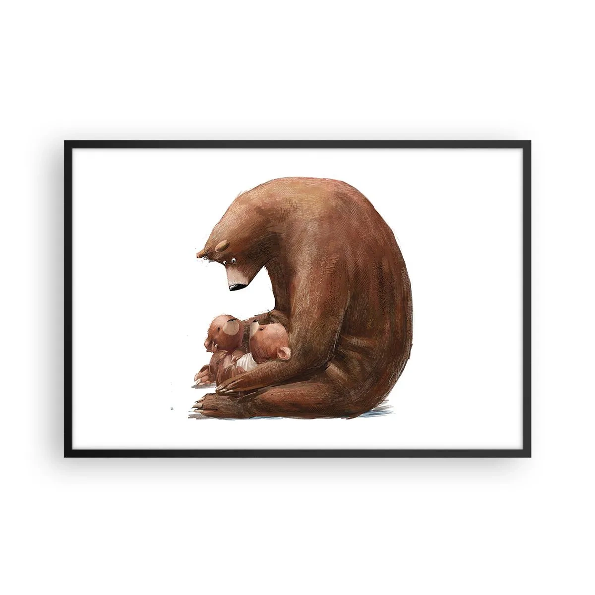 Poster in black frame - Sweet Dreams, Kids - 91x61 cm