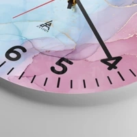 Clock face with numbers