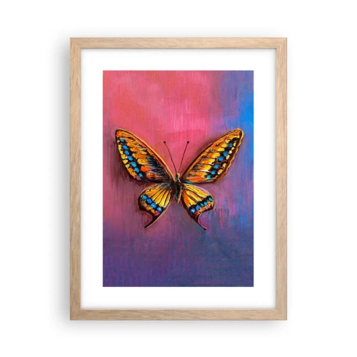 Poster in light oak frame - Jewel of Nature - 30x40 cm