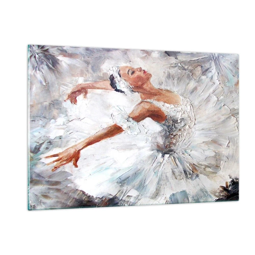 Glass picture - Delicate and Light As a Tulle - 120x80 cm