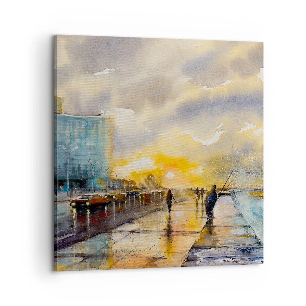 Canvas picture - Life On the Coast - 60x60 cm