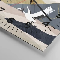 Clock face with numbers