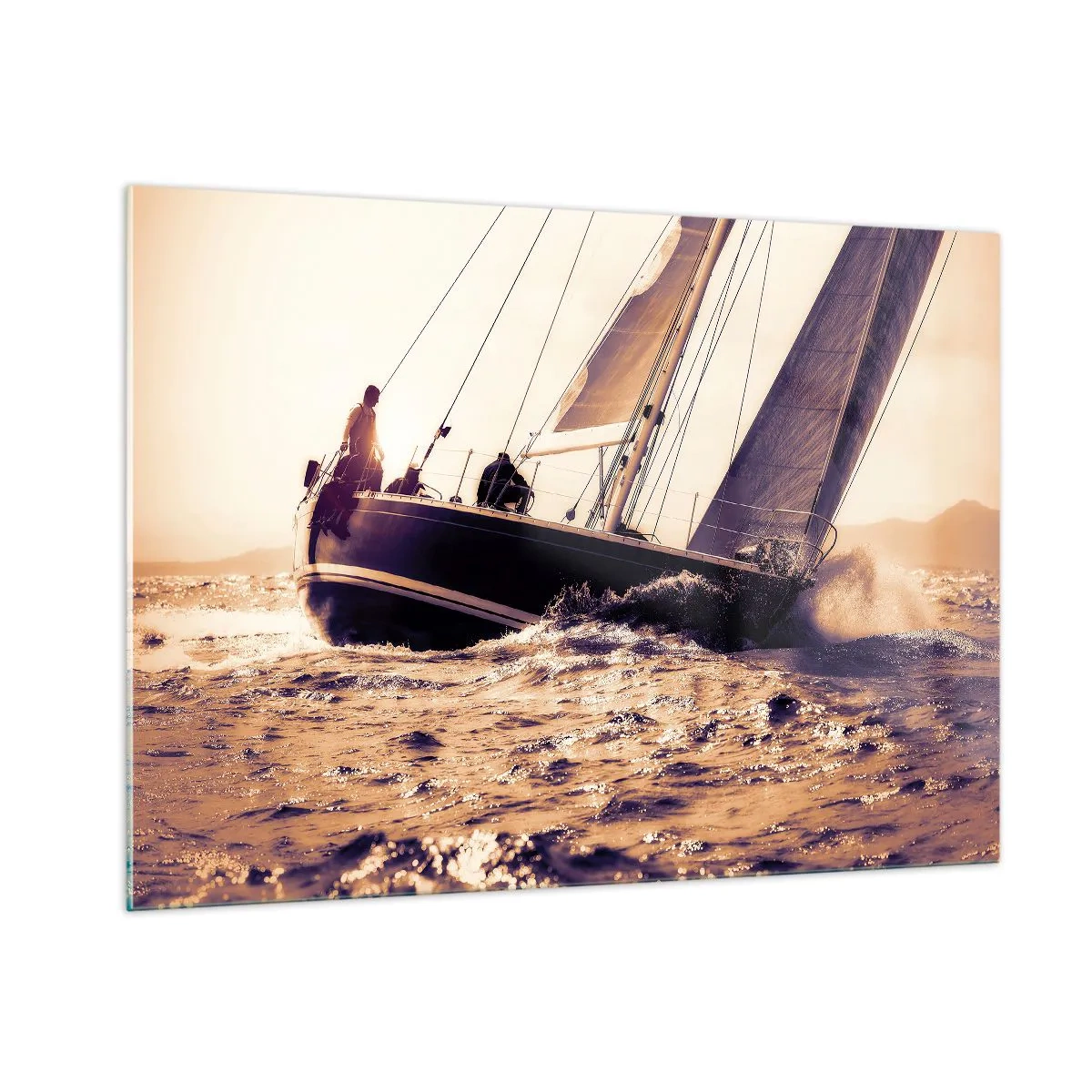 Glass picture - Sail, Sailor - 100x70 cm