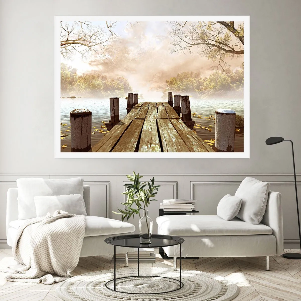 Poster - Gentle Sadness of Autumn - 40x30 cm