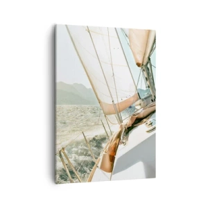 Canvas picture - Full Sail - 50x70 cm