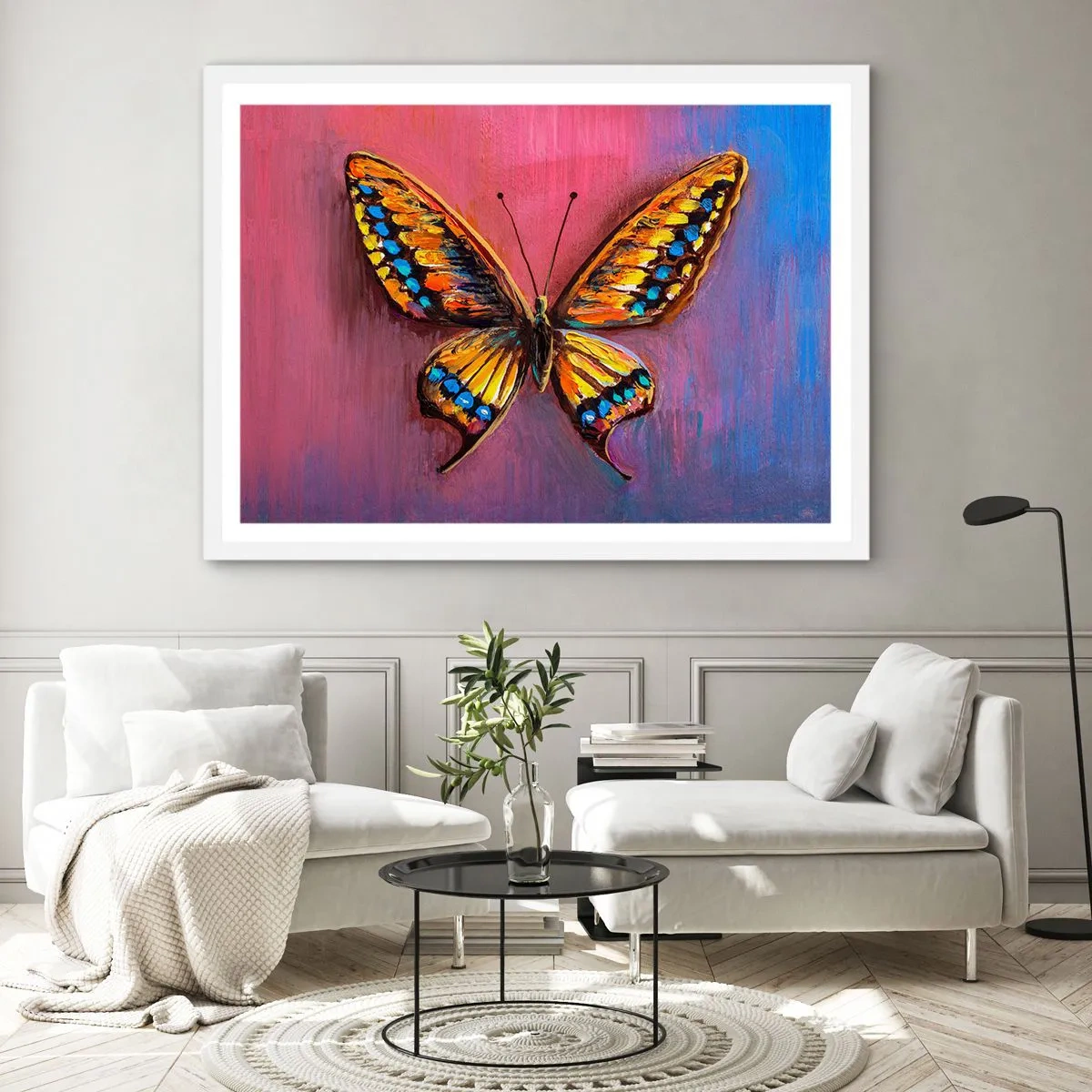 Poster in white frmae - Jewel of Nature - 50x40 cm