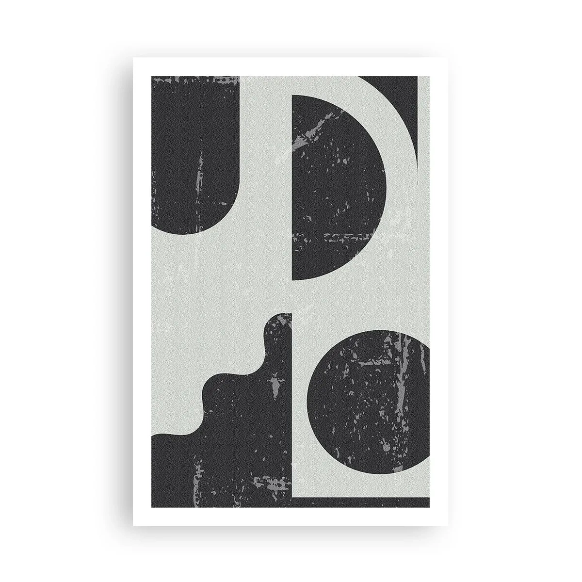 Poster - Composition Above and Under - 61x91 cm