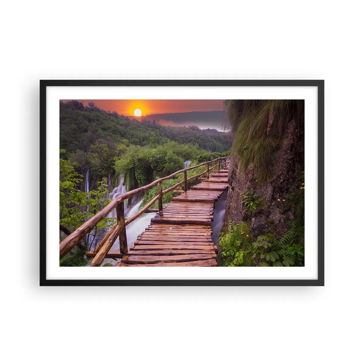 Poster in black frame - Unbelievable Beauty - 70x50 cm