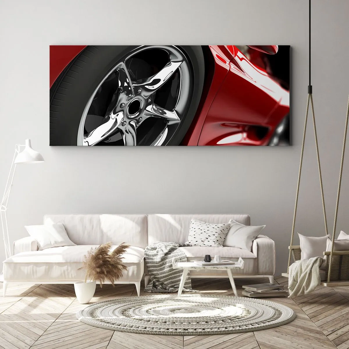 Canvas picture - Born to Be Fast - 160x50 cm