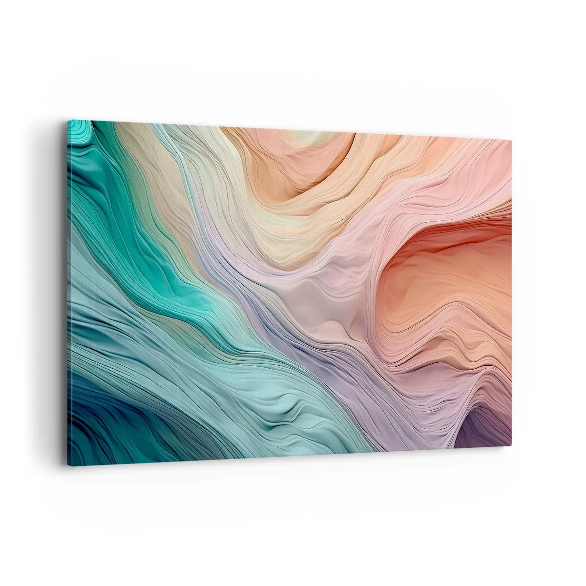 Canvas picture - Rainbow Wave - 100x70 cm