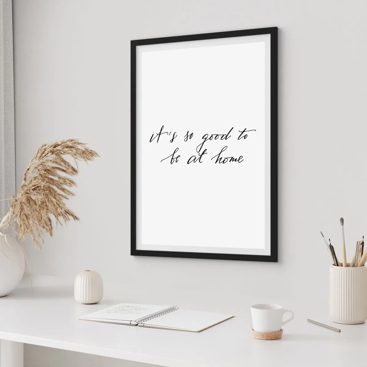 Poster in black frame - Whole Truth - 70x100 cm