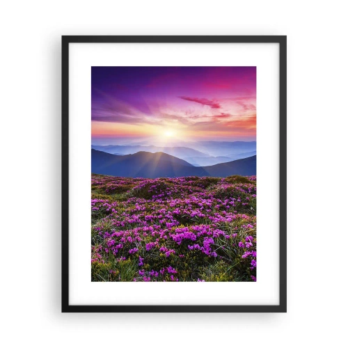 Poster in black frame - Smells Strongly of Herbs - 40x50 cm