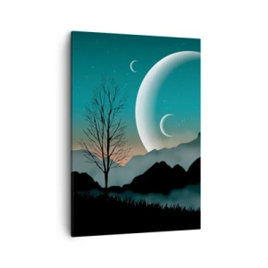 Canvas picture - Carnival of a Starry Night - 50x70 cm