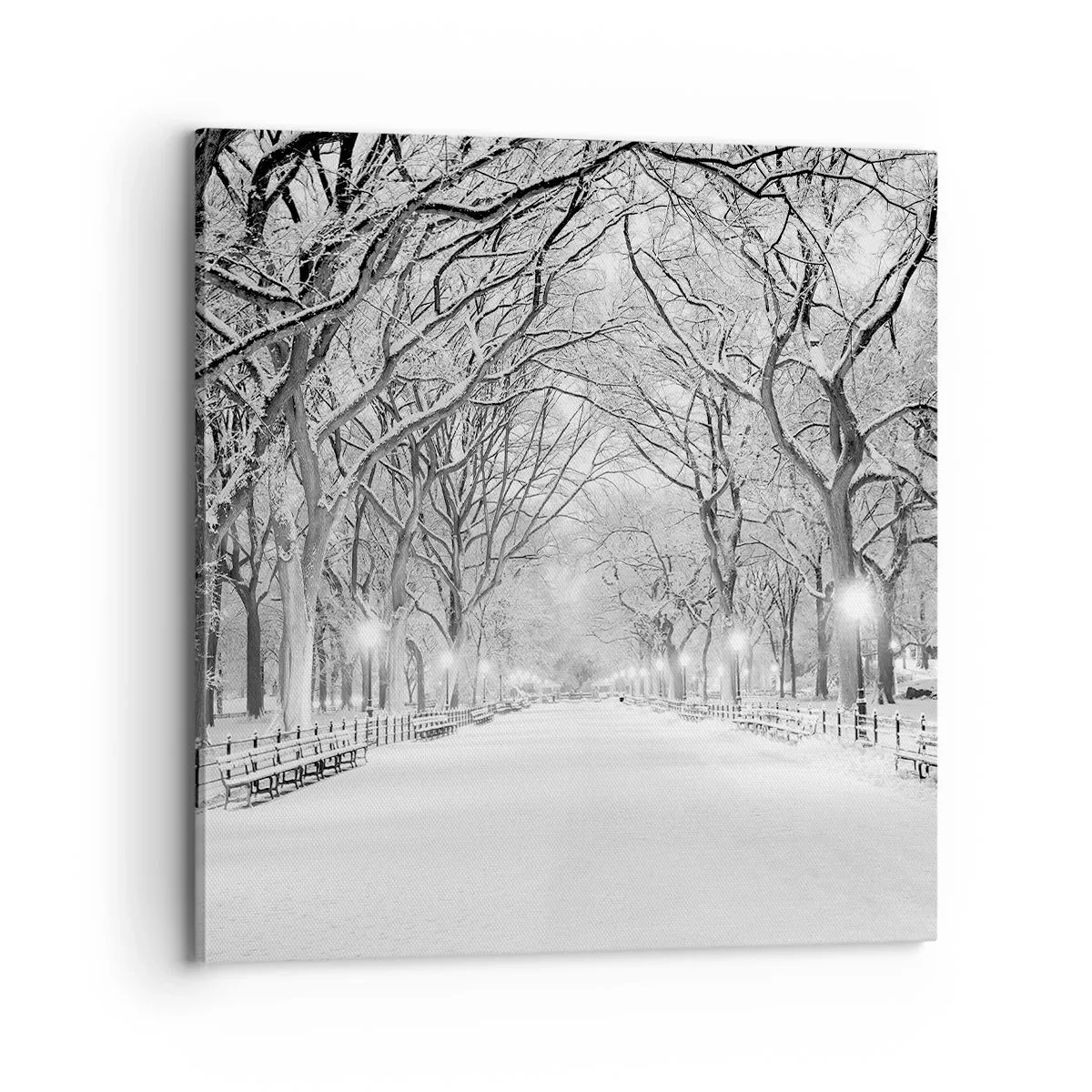 Canvas picture - Four Seasons: Winter - 70x70 cm