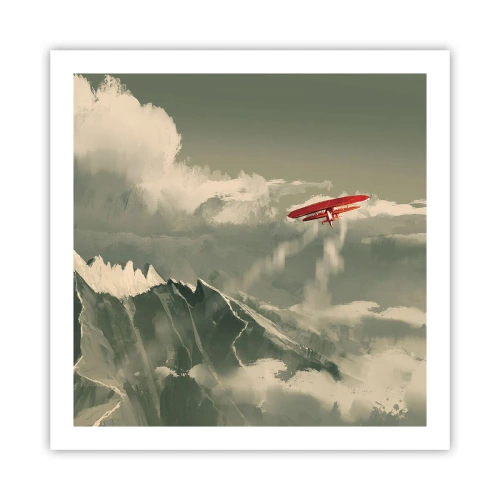 Poster - Fearless Pioneer - 60x60 cm