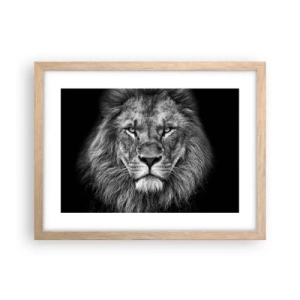 Poster in light oak frame - In Coronation Clothes - 40x30 cm