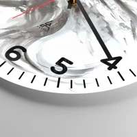 Clock face with numbers