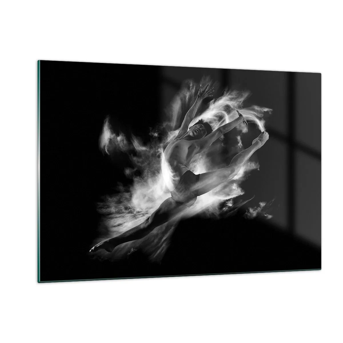 Glass picture - Stopped i in Flight - 120x80 cm