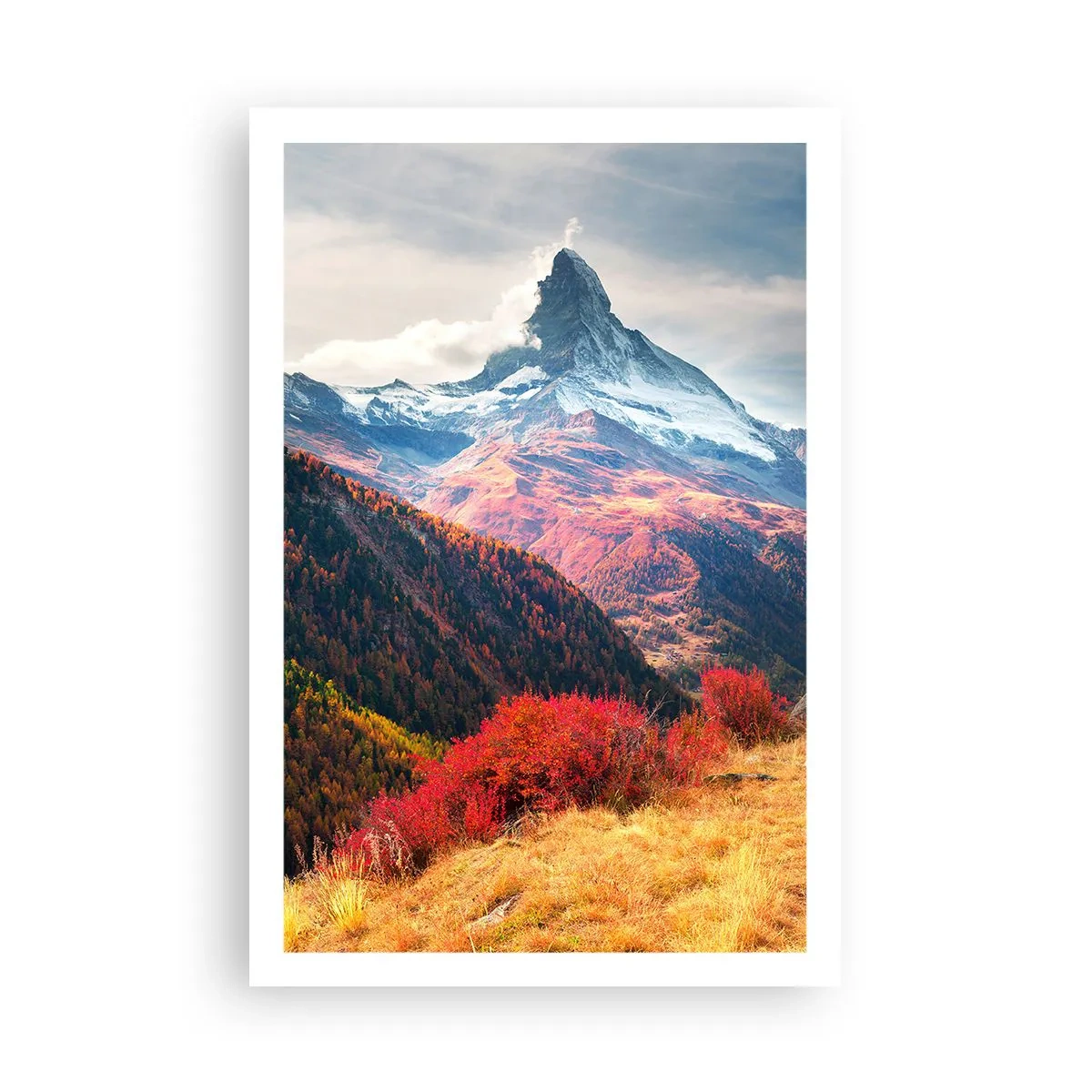 Poster - Alpine Autumn - 61x91 cm