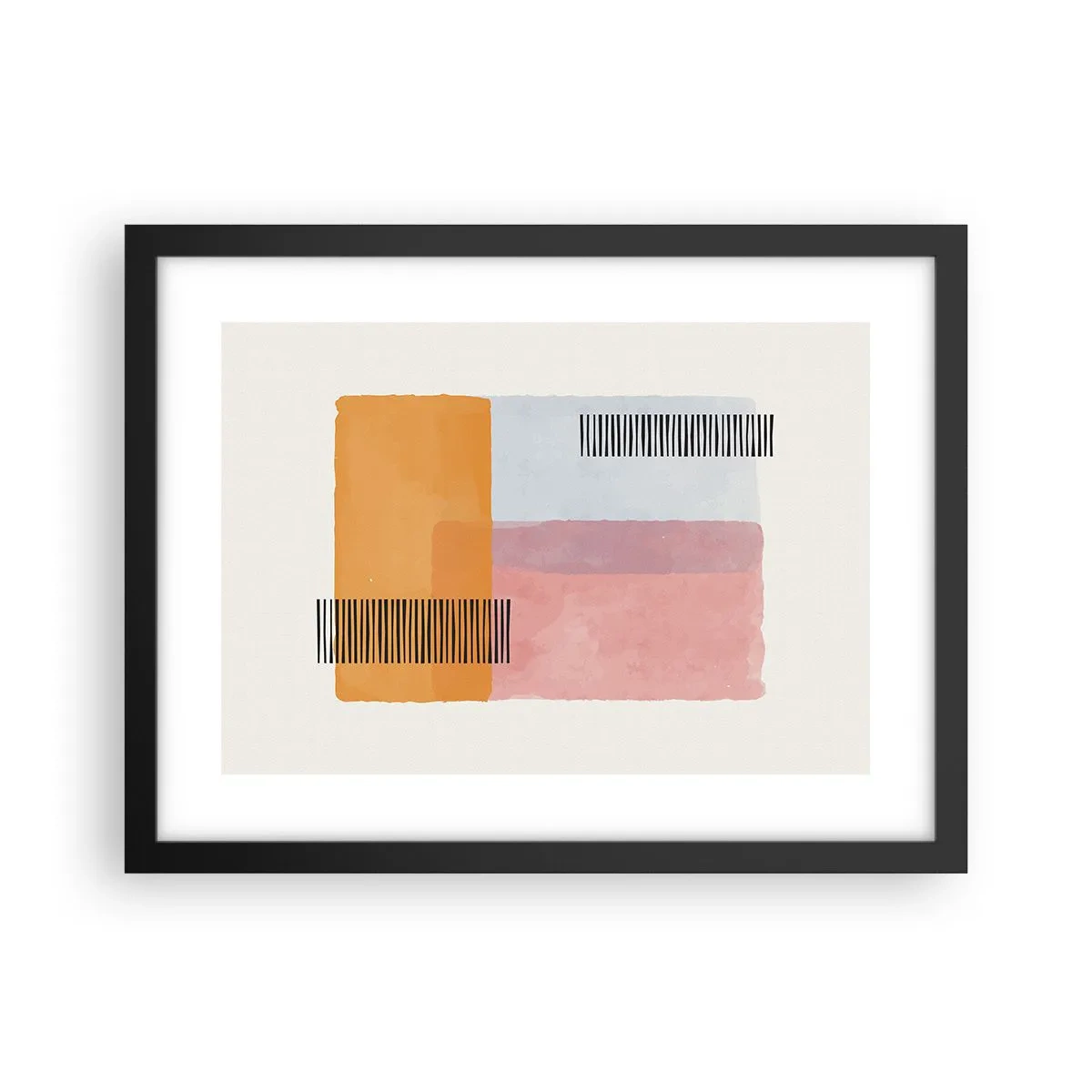 Poster in black frame - From Corner to Corner - 40x30 cm
