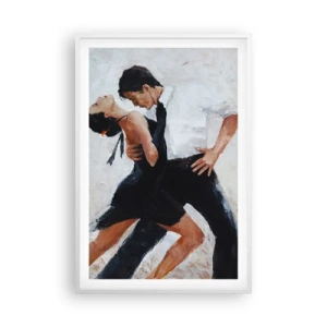 Poster in white frmae - Tango of My Dreams - 61x91 cm
