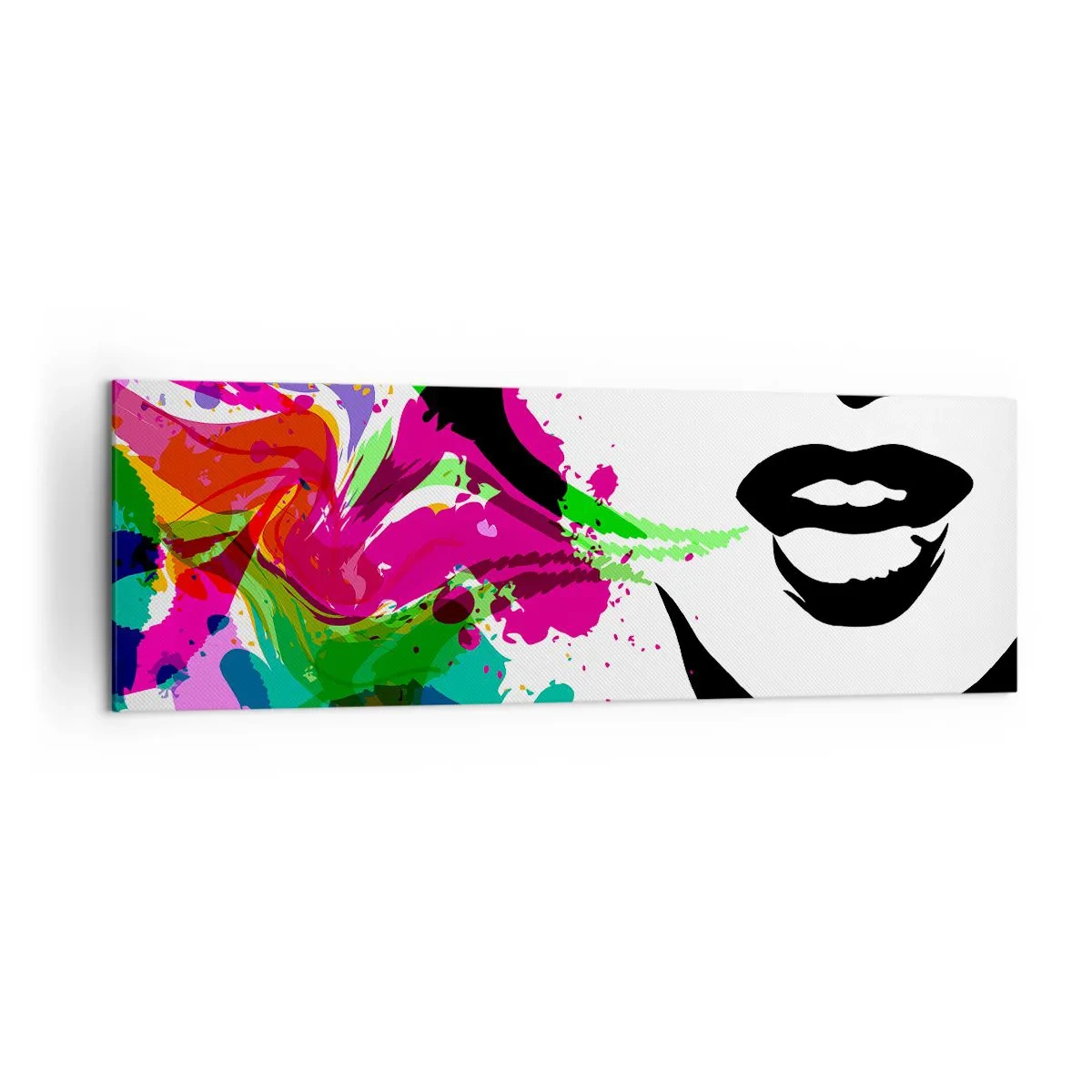 Canvas picture - Tale in Colours of a Rainbow - 160x50 cm