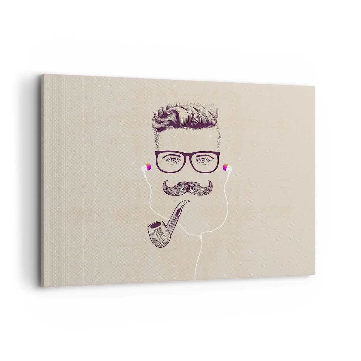 Canvas picture - A Real Man? - 100x70 cm