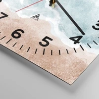 Clock face with numbers