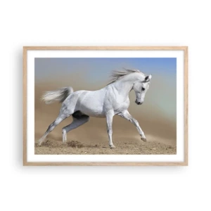 Poster in light oak frame - The Most Beautiful Arabic Tale - 70x50 cm