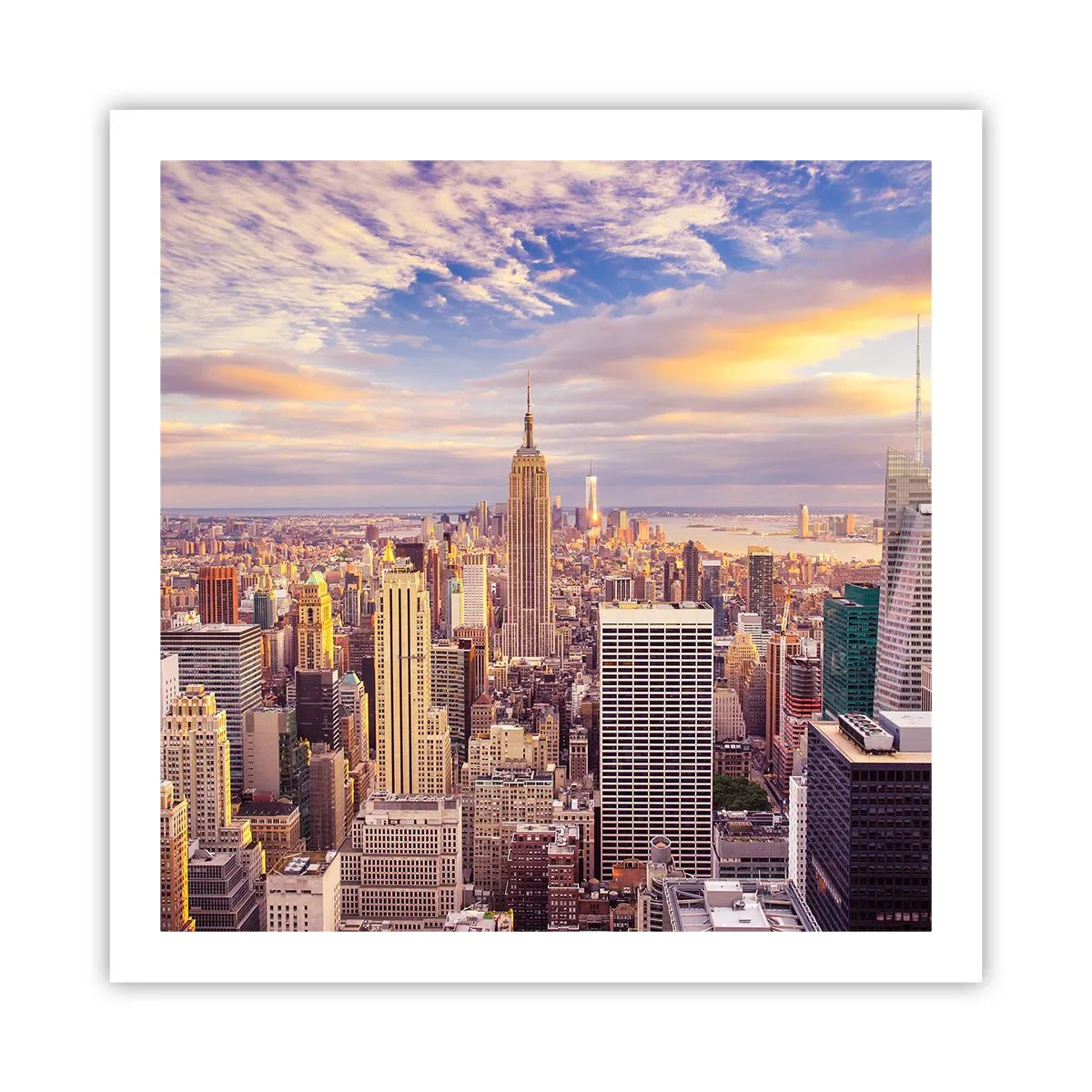 Poster - Reaching the Clouds - 60x60 cm