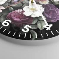 Clock face with numbers