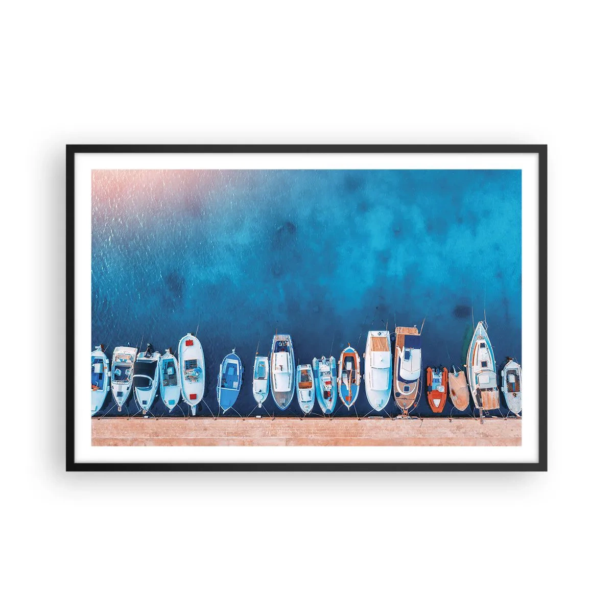 Poster in black frame - In One Row - 91x61 cm