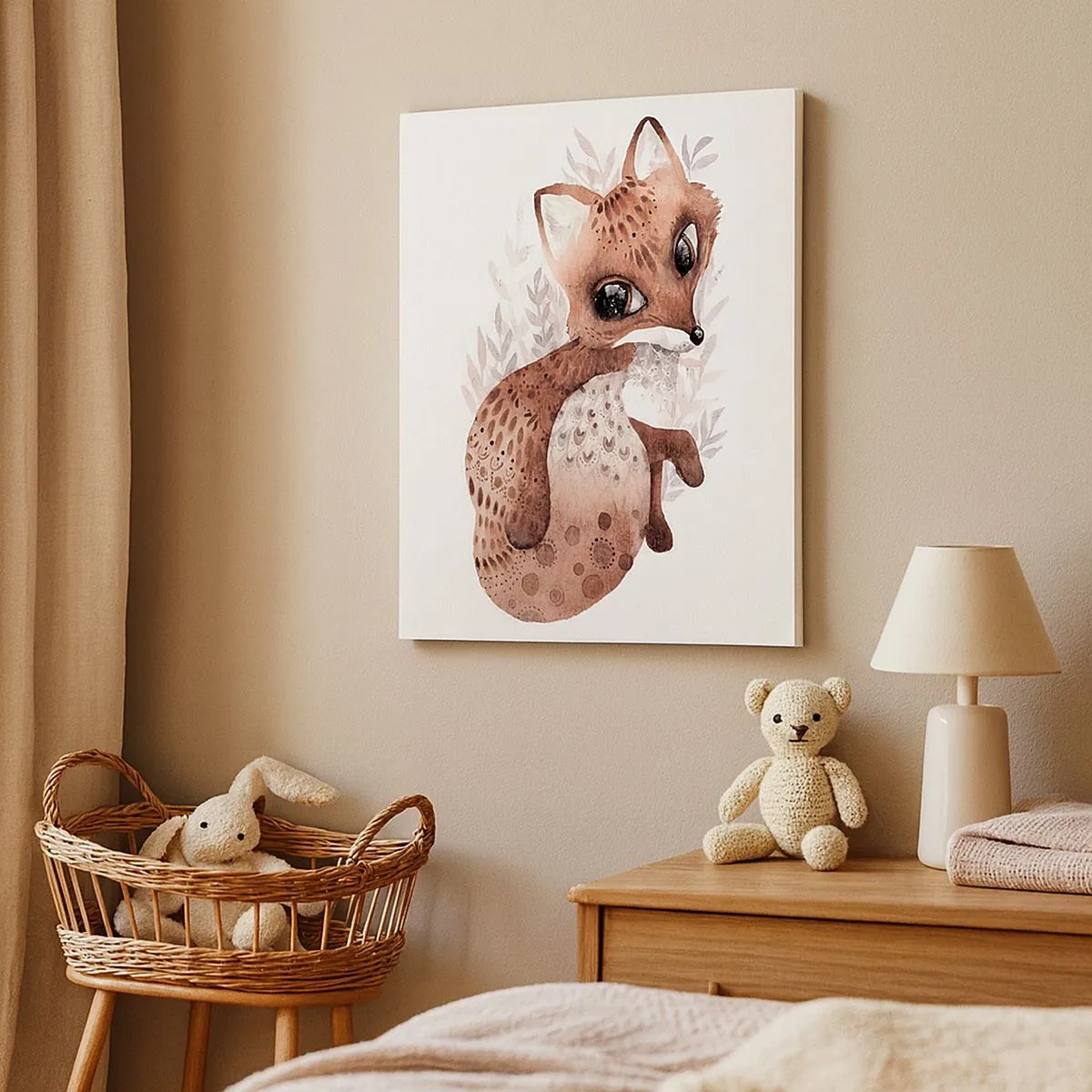 Canvas picture - Sweet and Lovely - 30x30 cm