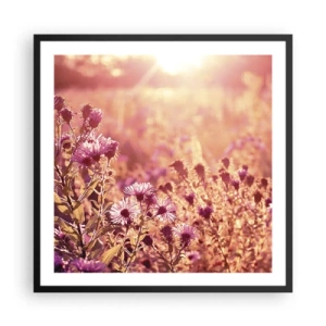 Poster in black frame - Before Summer Goes - 60x60 cm