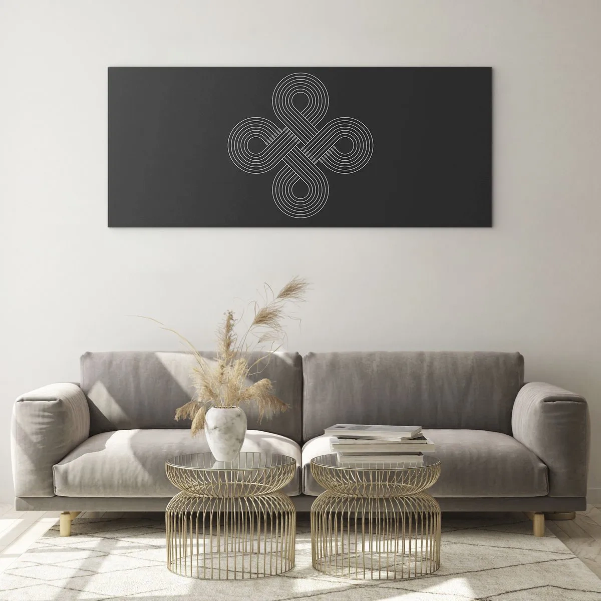 Glass picture - In Celtic Spirit - 140x50 cm