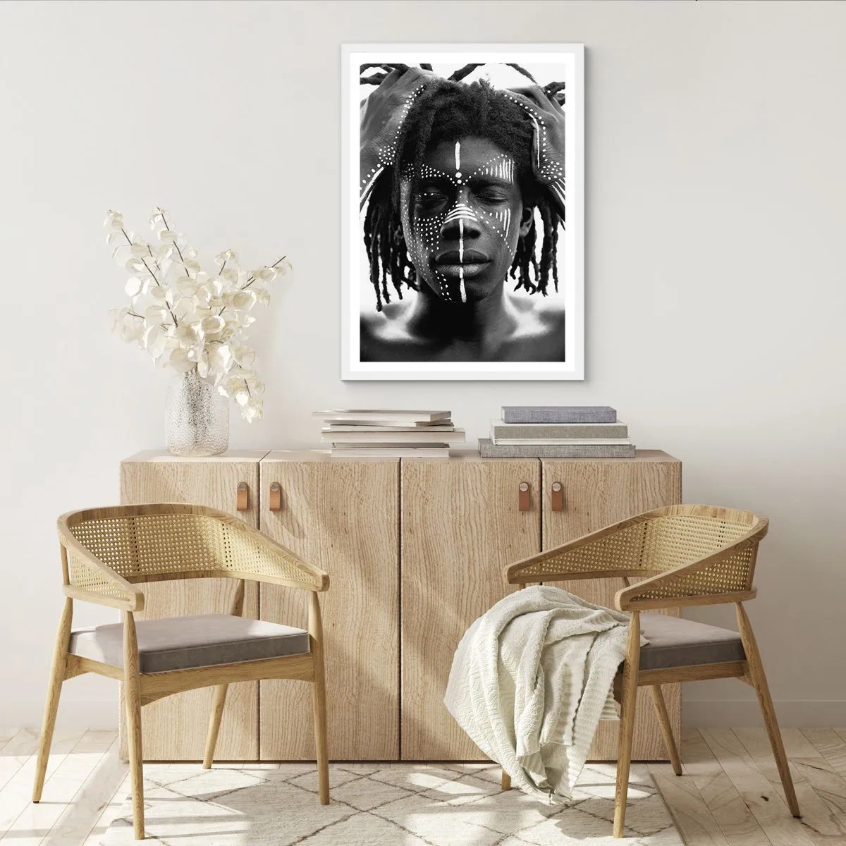 Poster in white frmae - Where Are You? - 61x91 cm
