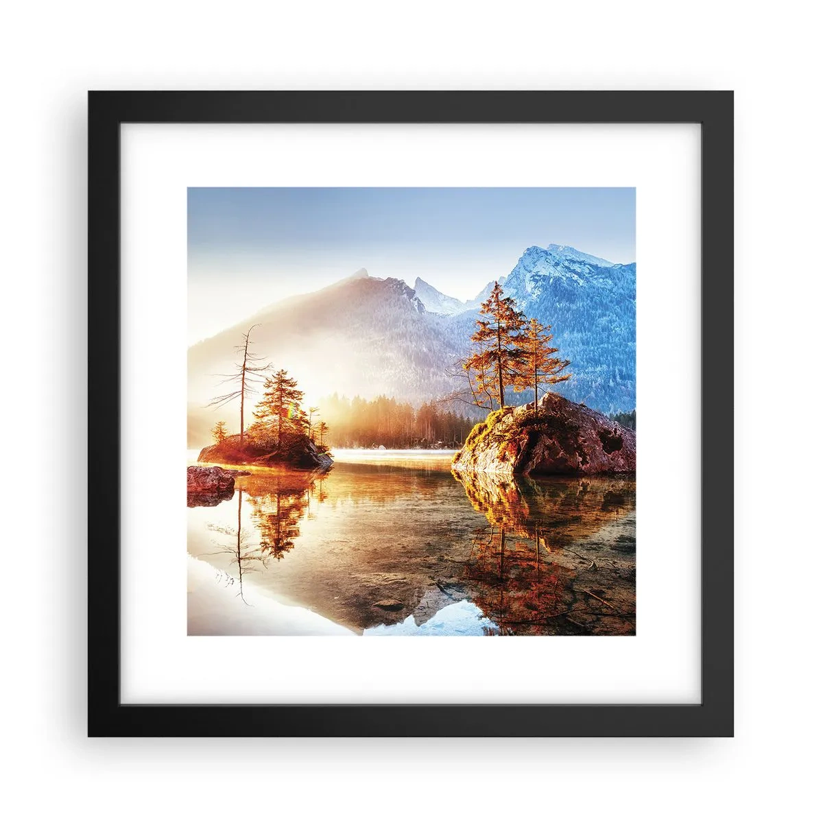 Poster in black frame - Nature in New Light - 30x30 cm