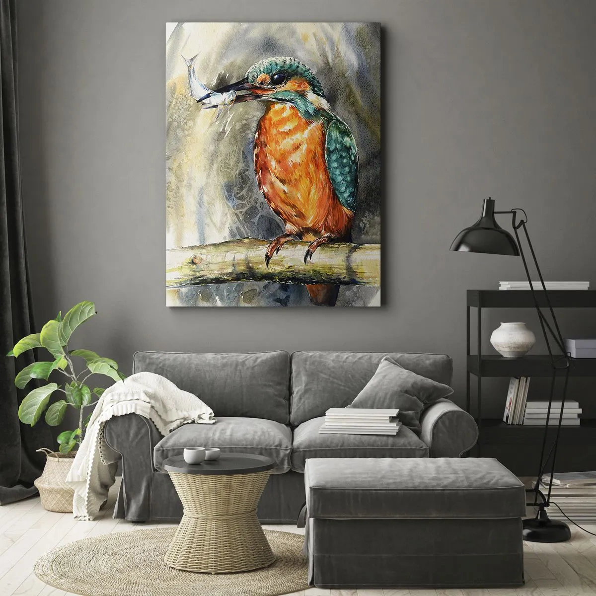 Canvas picture - Law of Nature - 65x120 cm