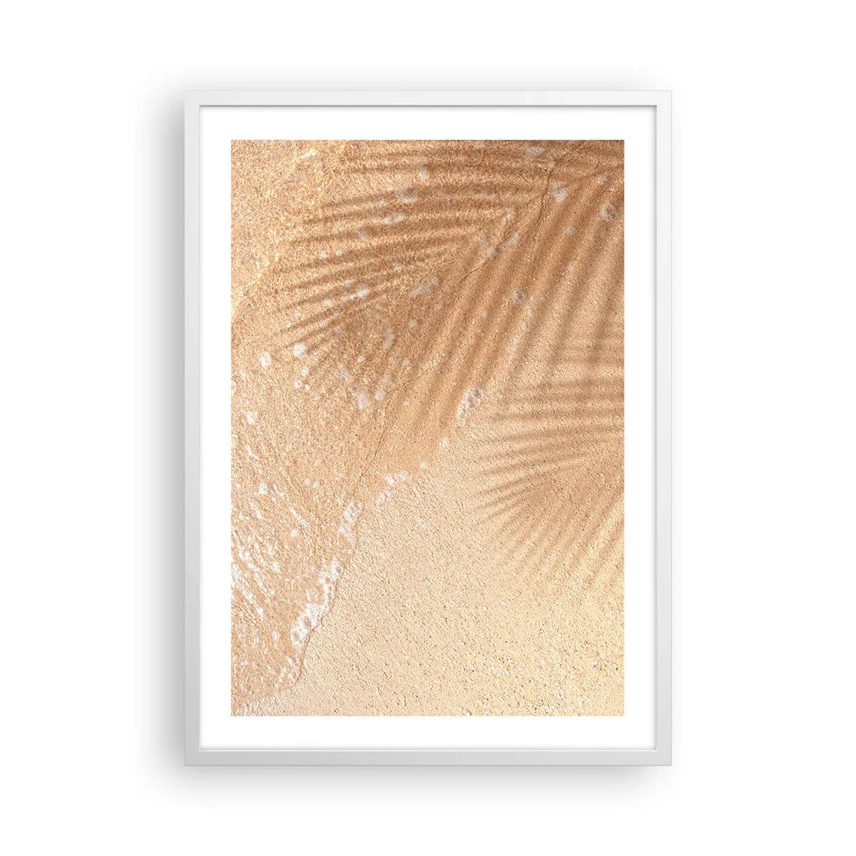 Poster in white frmae - Shadow of a Hot Summer - 50x70 cm