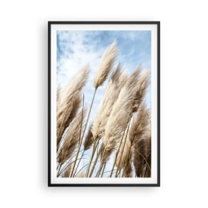 Poster in black frame - Caress of Sun and Wind - 61x91 cm