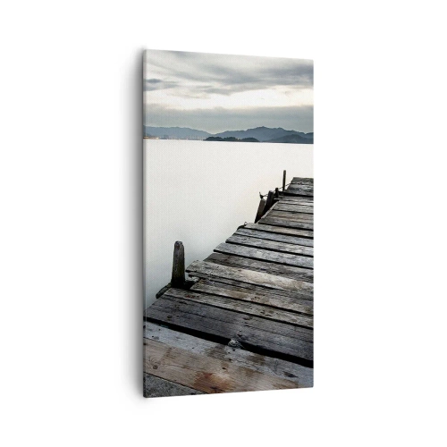 Canvas picture - Submerging in Tranquility - 55x100 cm