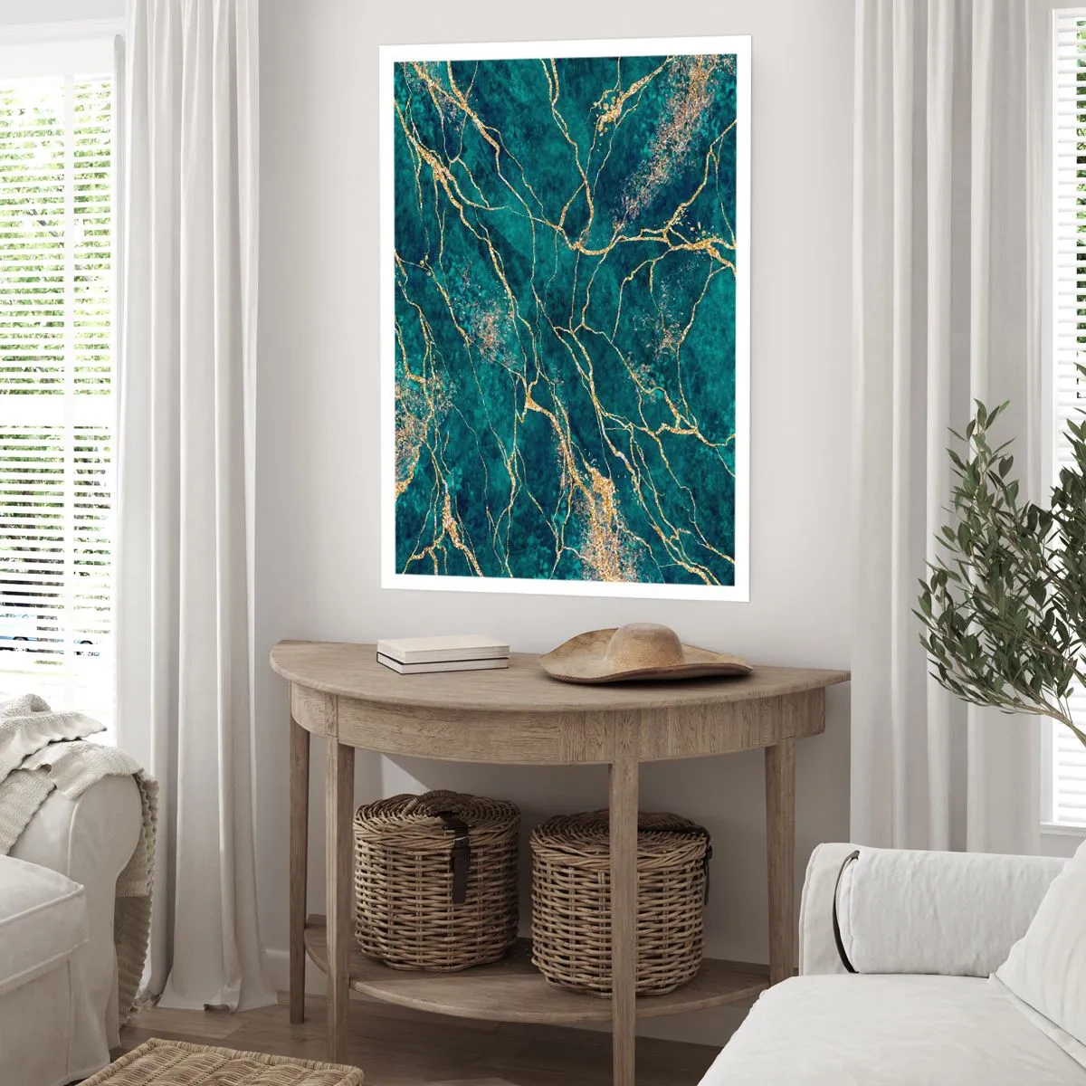 Poster - Gold Vein - 50x70 cm