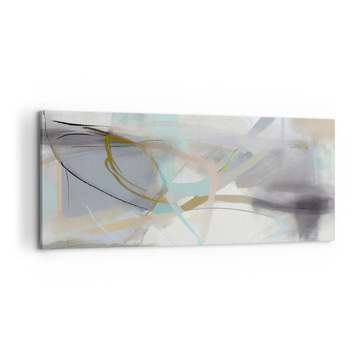 Canvas picture - Foggy Abstract - 120x50 cm