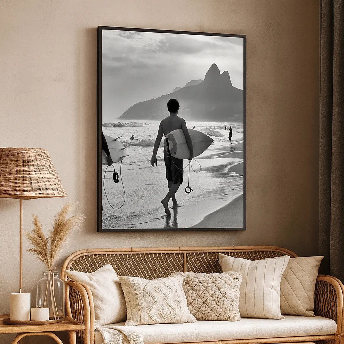Canvas picture - Samba for One Wave - 50x70 cm