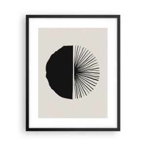 Poster in black frame - Fan of Possibilities - 40x50 cm