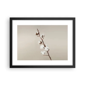 Poster in black frame - At the Heart of Softness - 40x30 cm