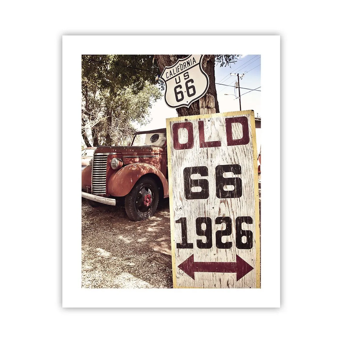 Poster - Legend of an American Province - 40x50 cm