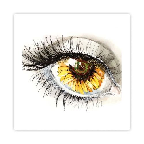 Poster - Look Hot As a Summer - 50x50 cm