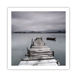 Poster - Tomorrow You Can Go - 60x60 cm