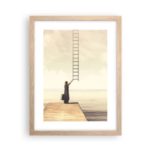 Poster in light oak frame - Magical Trip - 30x40 cm